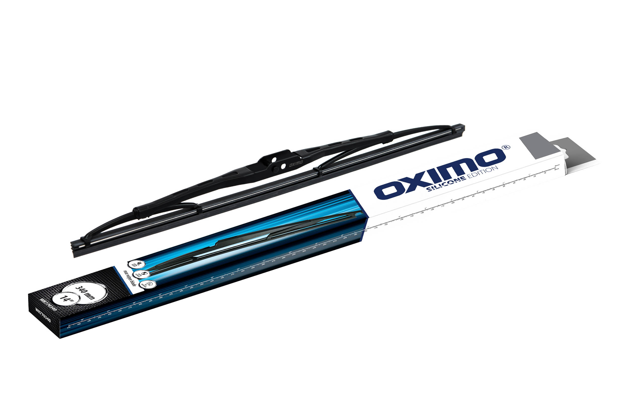 OXIMO WR770340 Hátsó silicon ablaktörlő lapát 340 mm